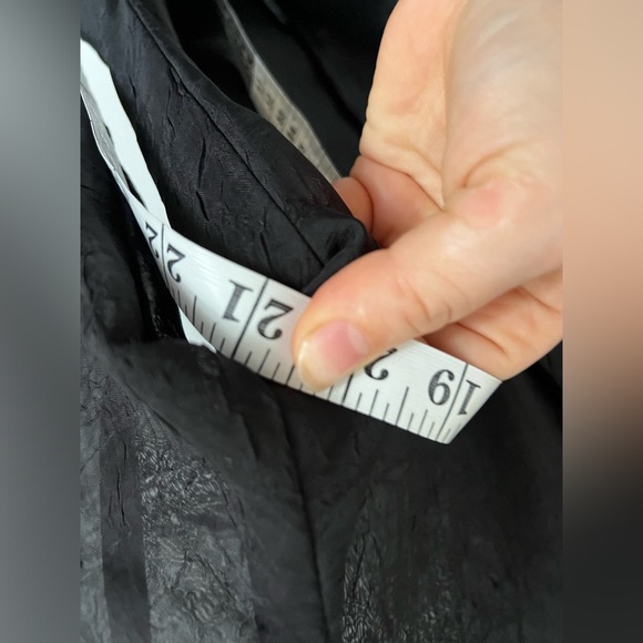 Vintage Sheer Belted Sue Wong Dress, size large - Picture 5 of 5